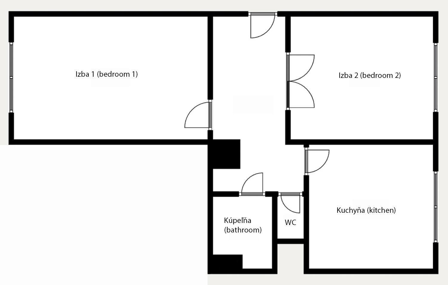 Apartment Anna Bratislava Exteriér fotografie